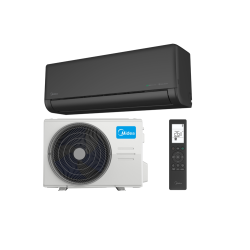 Klimatyzator Ścienny MIDEA SOLSTICE Dark Split 2,6 kW (Zestaw) - KEZ-09N8-A1B