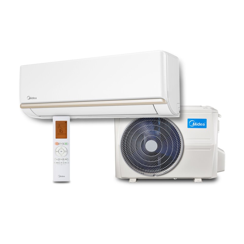 Klimatyzator ścienny Midea Blanc Warmer 2,6 kW (zestaw) - KBPW-B09N8-A1H
