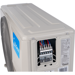 Klimatyzator Ścienny MIDEA BREEZELESS E Split 5.3kW (Zestaw) - KCB-18NXD1-A1