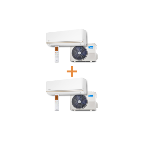 Klimatyzator ścienny Midea Blanc Warmer 3,5 kW (zestaw) - 2KBPW-B12N8-A1H