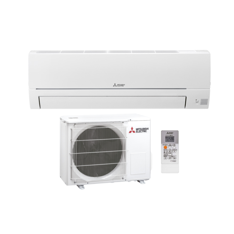 Klimatyzator Ścienny MITSUBISHI ELECTRIC BASIC HR Split 2.5 kW (Zestaw) - BASIC HR-25