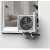 Klimatyzator przenośny Midea PortaSplit 3.5 kW cichy, wifi, 4w1, osuszacz (Zestaw) - MMCS-12HRN8-QRD0