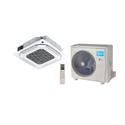 Klimatyzator kasetonowy MIDEA SLIM Breezeless Split 14.1kW (Zestaw) - KMCD-48N8-D3